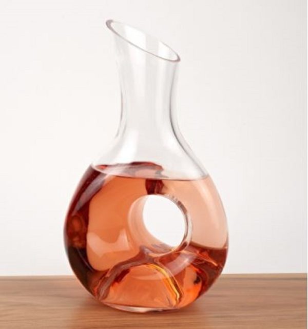 O So Pretty 10 Mouth Blown Crystal Carafe - Image 2