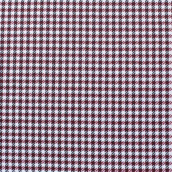 Set of 2 Red Houndstooth Lumbar Pillow Covers - Image 3