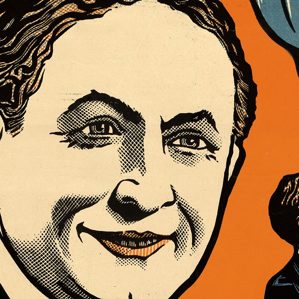 20" x 30" Houdini Spirits Vintage Magic Poster Wall Art