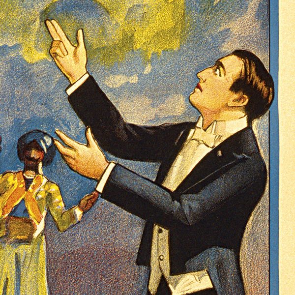 4" x 12" Thurston Rope Trick Vintage Magic Poster Wall Art - Image 2