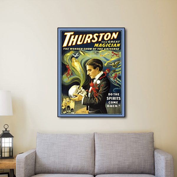 20" x 28" Thurston Spirits Vintage Magic Poster Wall Art - Image 3