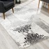 2?x 15?Gray Faded Filigree Pattern Runner Rug