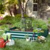 Green 4 ft x 3 ft Steel Rust Resistant Open Bottom Raised Garden Planter Bed - Image 5