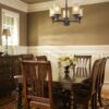 5 Light Farmhouse Espresso Pendant Chandelier - Image 4