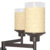 5 Light Farmhouse Espresso Pendant Chandelier - Image 5