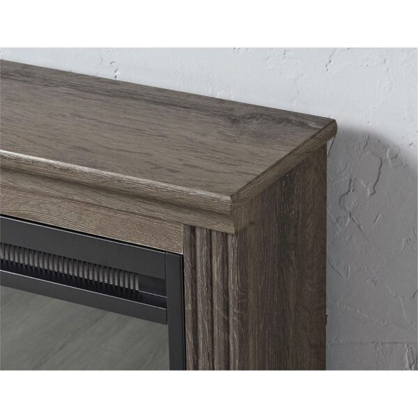 Ventless Electric Fireplace in Espresso Wood Finish - Image 3