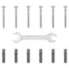 Wall Mounted Heavy Duty Pull-Up Chin Up Bar with 500-lb Weight Limit - Image 5
