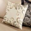 King size Cotton 12-Piece Reversible Paisley Comforter Set in Black Gold - Image 3