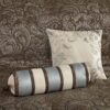 Queen 12 Piece Cotton Polyester Comforter Set Blue Paisley - Image 3