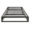 Twin size Modern Low Profile Heavy Duty Metal Platform Bed Frame
