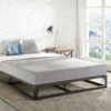 Twin size Modern Low Profile Heavy Duty Metal Platform Bed Frame - Image 2