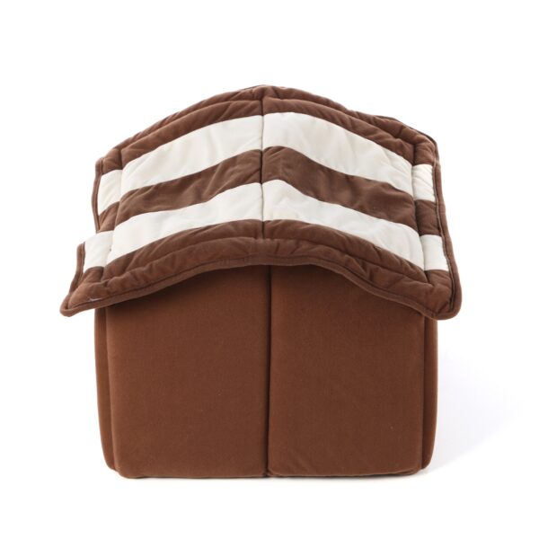 Home Sweet Home Dog Dome Dog Bed - Machine Washable - Image 4