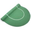 Green Rubber Lined Bottom Poker Table Top with Carrying Case - Image 3