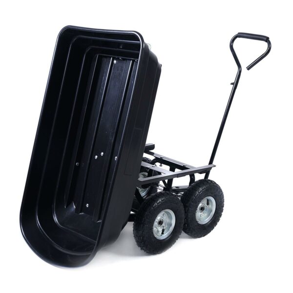Black Wagon Heavy Duty Dump Cart Dumper - Image 2