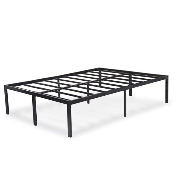 California King Heavy Duty 18-inch High Rise Metal Platform Bed Frame - Image 2