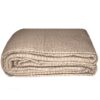 California King 3-Piece Quilted Bedspread 100% Cotton in Taupe - Image 2