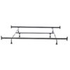 California King Heavy Duty Metal Bed Frame with Headboard Footboard Brackets - Image 2