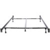 California King Heavy Duty Metal Bed Frame with Headboard Footboard Brackets - Image 4