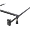 California King Heavy Duty Metal Bed Frame with Headboard Footboard Brackets - Image 5