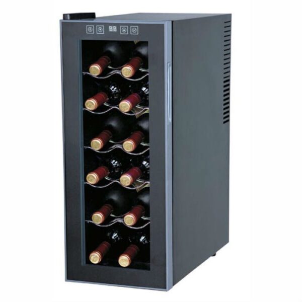 12-Bottle Thermo-Electric Wine Cooler - Low Power Usage - Image 2