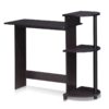 Contemporary Home Office Computer Desk in Black Finish - Image 2