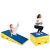 Folding Foam Soft Incline Slope Cheese Gymnastics Gym Mat Plyo Box - Image 3