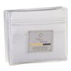 King size 4-piece Silky Soft Microfiber Sheet Set in White - Image 2