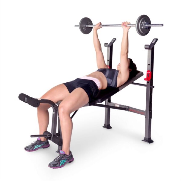 Adjustable Strength Training Weight Bench Incline Flat Decline Chest Press - Image 3