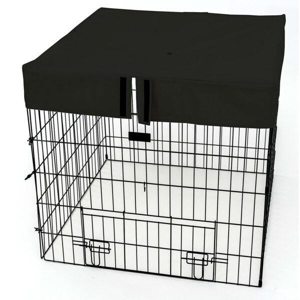 100 Gallon Durable Steel Frame Folding Compost Bin with Water-proof Cover - Image 2