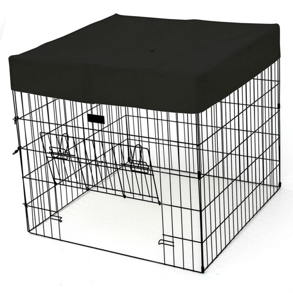 100 Gallon Durable Steel Frame Folding Compost Bin with Water-proof Cover - Image 3