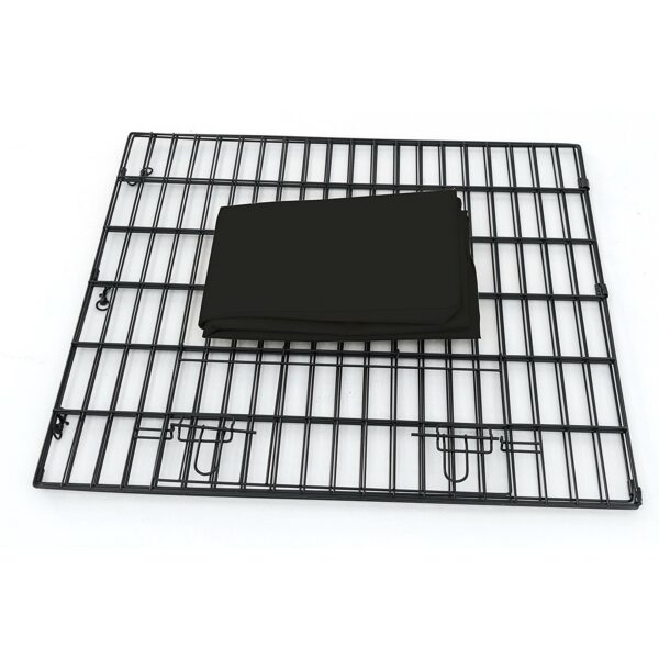 100 Gallon Durable Steel Frame Folding Compost Bin with Water-proof Cover - Image 4