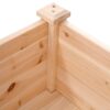 Solid Wood Cedar 30-inch High Raised Garden Bed Planter Box - Image 3