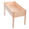 Solid Wood Cedar 30-inch High Raised Garden Bed Planter Box - Image 4
