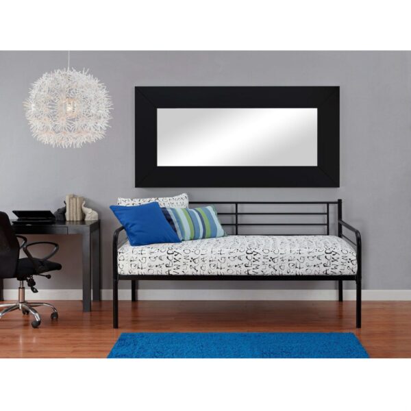 Twin size Contemporary Black Metal Daybed - Image 2
