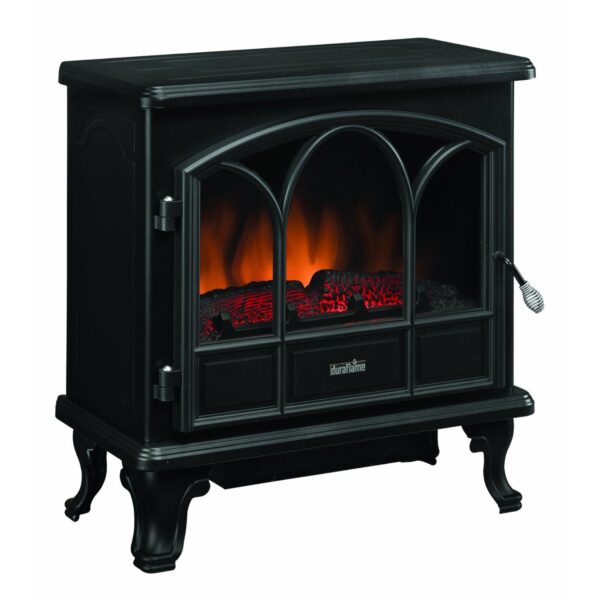 1500-Watts Large Stove Style Electric Fireplace Space Heater - Image 2