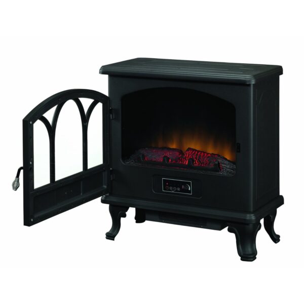 1500-Watts Large Stove Style Electric Fireplace Space Heater - Image 3