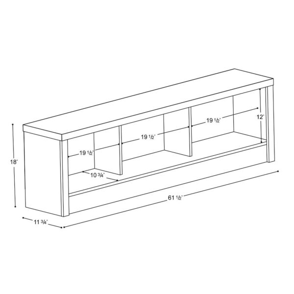 Bedroom Storage Bench Footboard in Espresso Wood Finish - Image 4