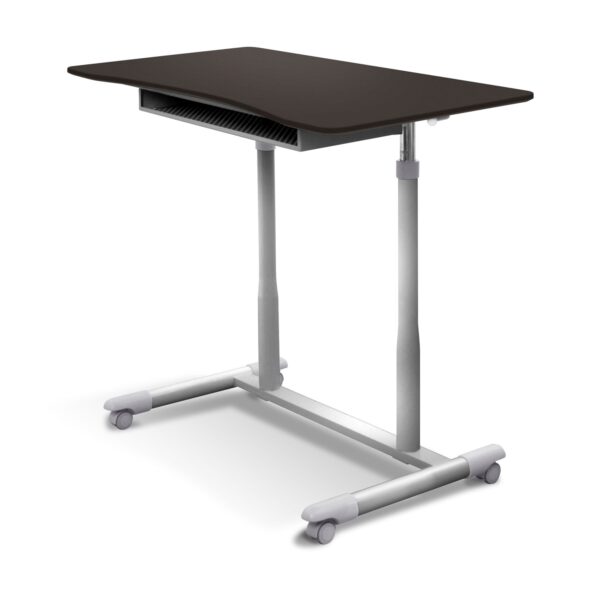 Espresso Adjustable Height Sitting or Standing Desk Stand Up Computer Table - Image 3
