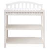 3 Piece Crib Changing Station 6 Drawer Dresser Nursery Furniture Set White - Image 5
