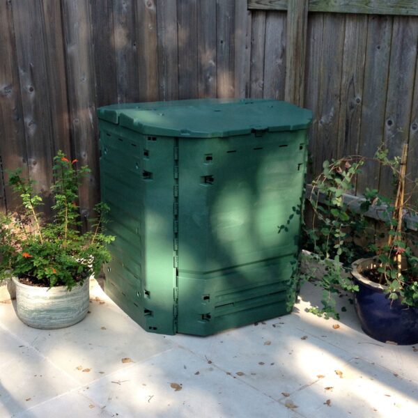 Heavy Duty Plastic 32-Cubic ft. Home Compost Bin Compooster - Image 2