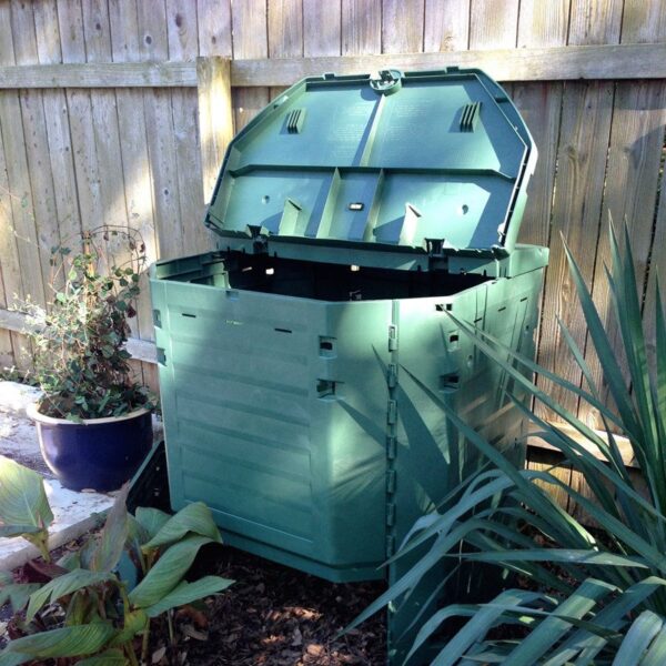 Heavy Duty Plastic 32-Cubic ft. Home Compost Bin Compooster - Image 3