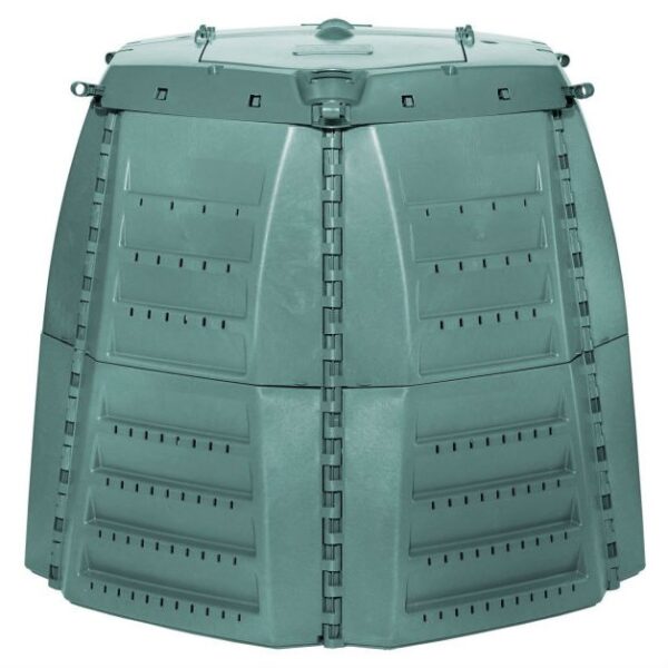 Green Recycled Plastic 267 Gallon Compost Bin for Home Composting - Image 2