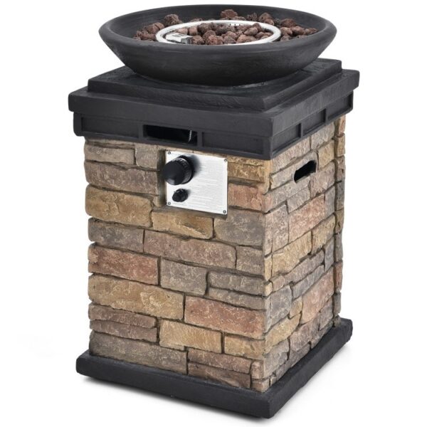 Outdoor Propane Fire Bowl Fire Pit Patio Heater - Image 2
