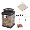 Outdoor Propane Fire Bowl Fire Pit Patio Heater - Image 4