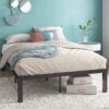 Full size Modern 16-inch Heavy Steel Metal Platform Bed Frame - Image 5
