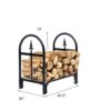 2 Ft. Small Indoor/Outdoor Heavy Duty Steel Firewood Storage Holder - Image 5