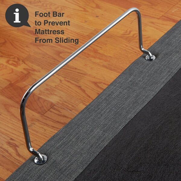 Full-size Adjustable Bed Base with Wireless Remote Massage and USB Port - Image 4