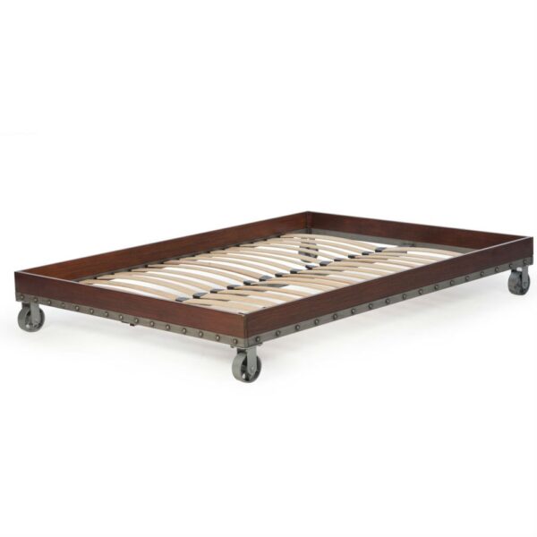 Full size Heavy Duty Industrial Platform Bed Frame on Casters - Image 2