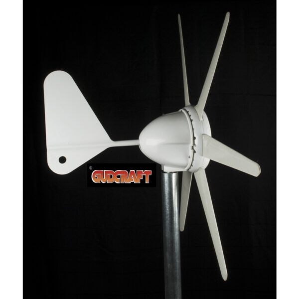 300 Watt 12-Vot 6-Blade Wind Generator with Charge Controller - Image 5