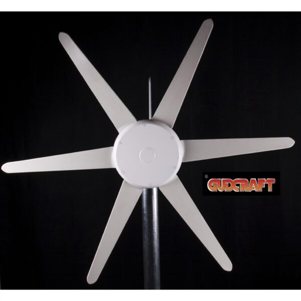 300-Watt 12-Volt Wind 6-Blade Wind Turbine with Charge Controller - Image 2